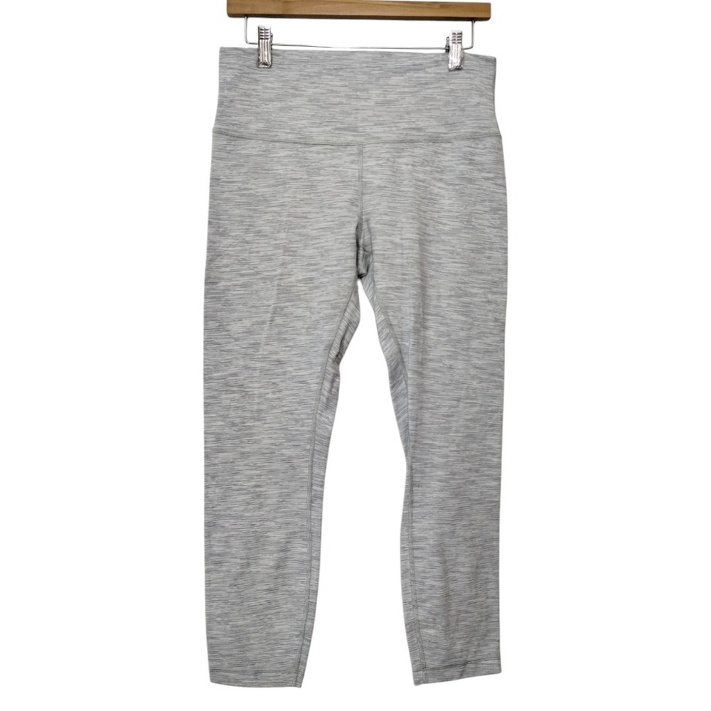 Lululemon Wunder Under 25" Leggings Wee Are From Space Nimbus Battleship Cropped